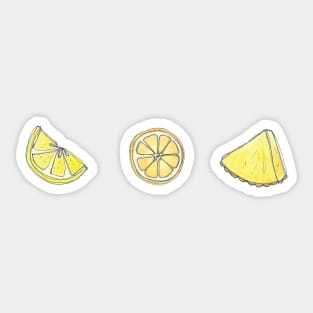 Yellow-ish fruits Sticker